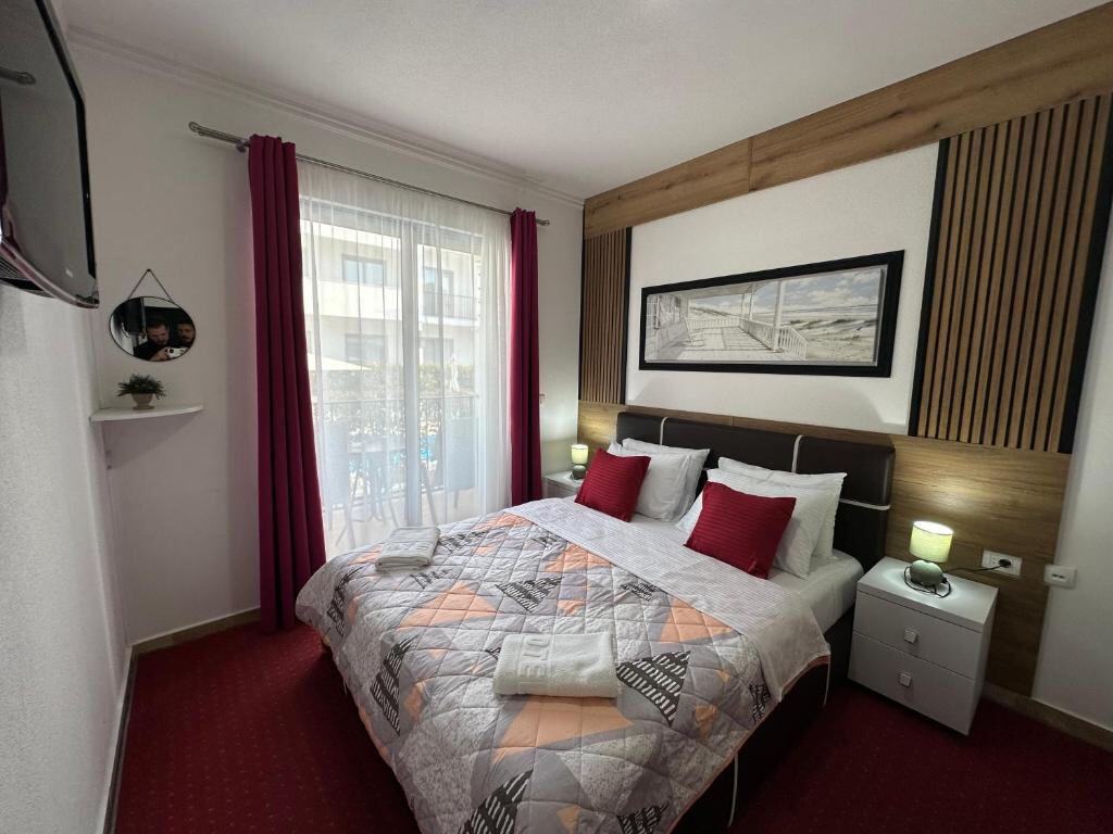 Guest room interior 3 at Hotel Halibas in Ulcinj, Montenegro